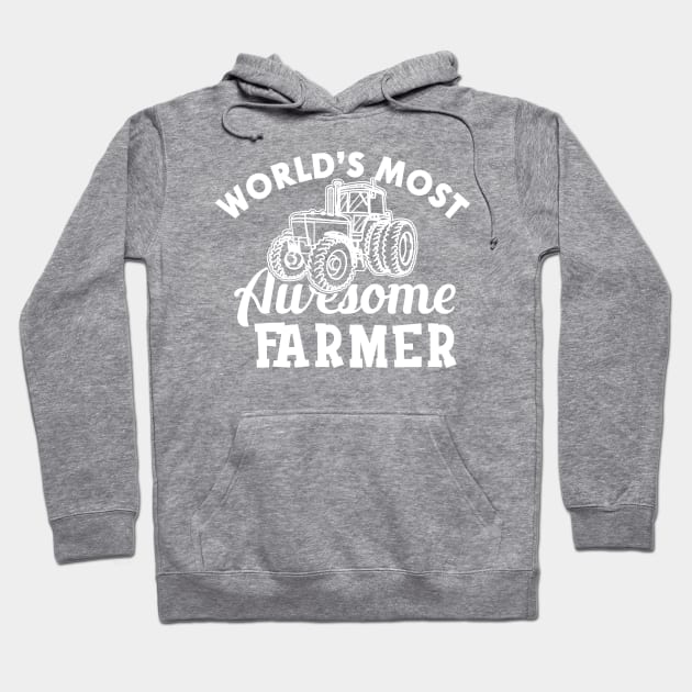 Farmer - World's most awesome farmer Hoodie by KC Happy Shop